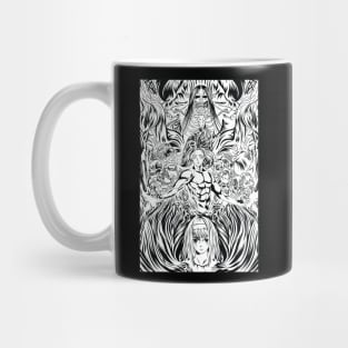 Attack on Titan Founding Titan & Ymir Art Mug